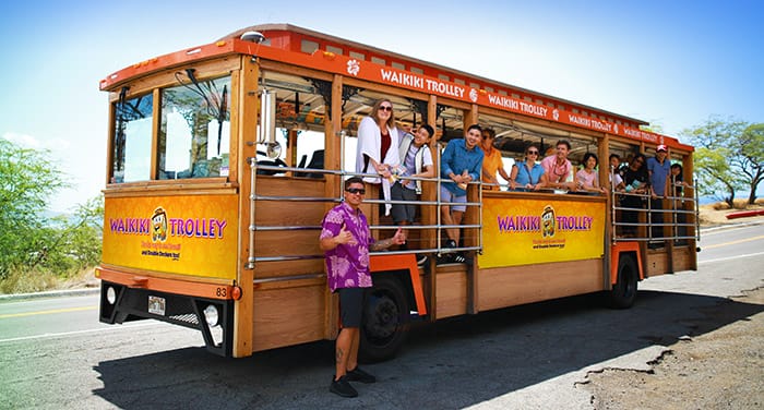 trolley tours oahu